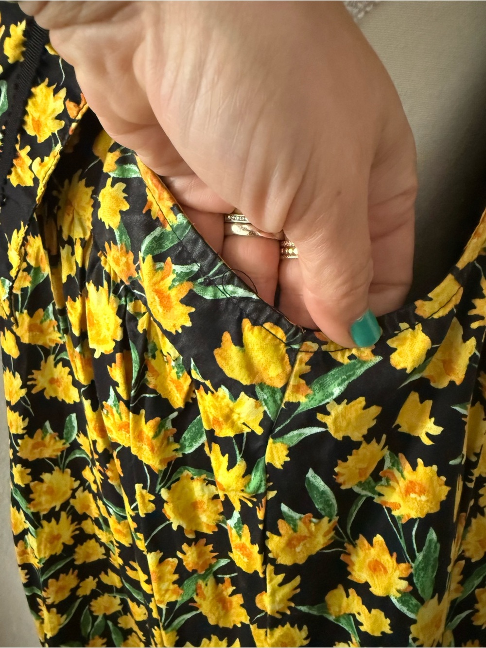 Anthropologie Collared Poplin Swing Mini Dress - Picture 5 of 6